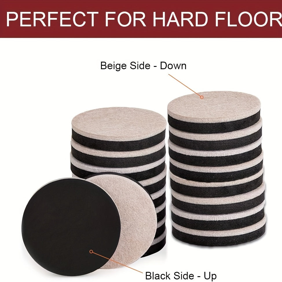 Yelanon Felt Furniture Sliders, 20pcs-3 1\u002F2\