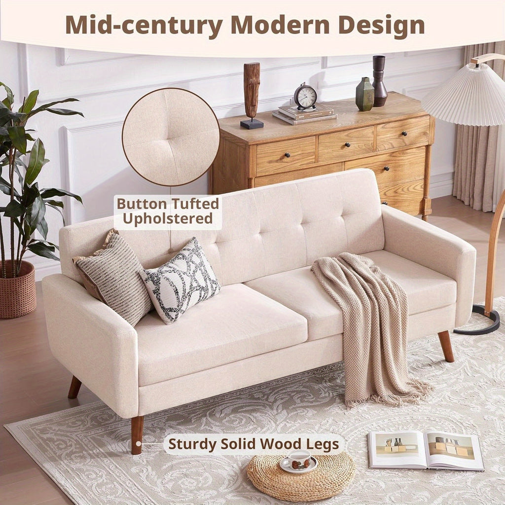 Modern Loveseat Sofa Mid Century Modern Loveseat Sofa, 77\
