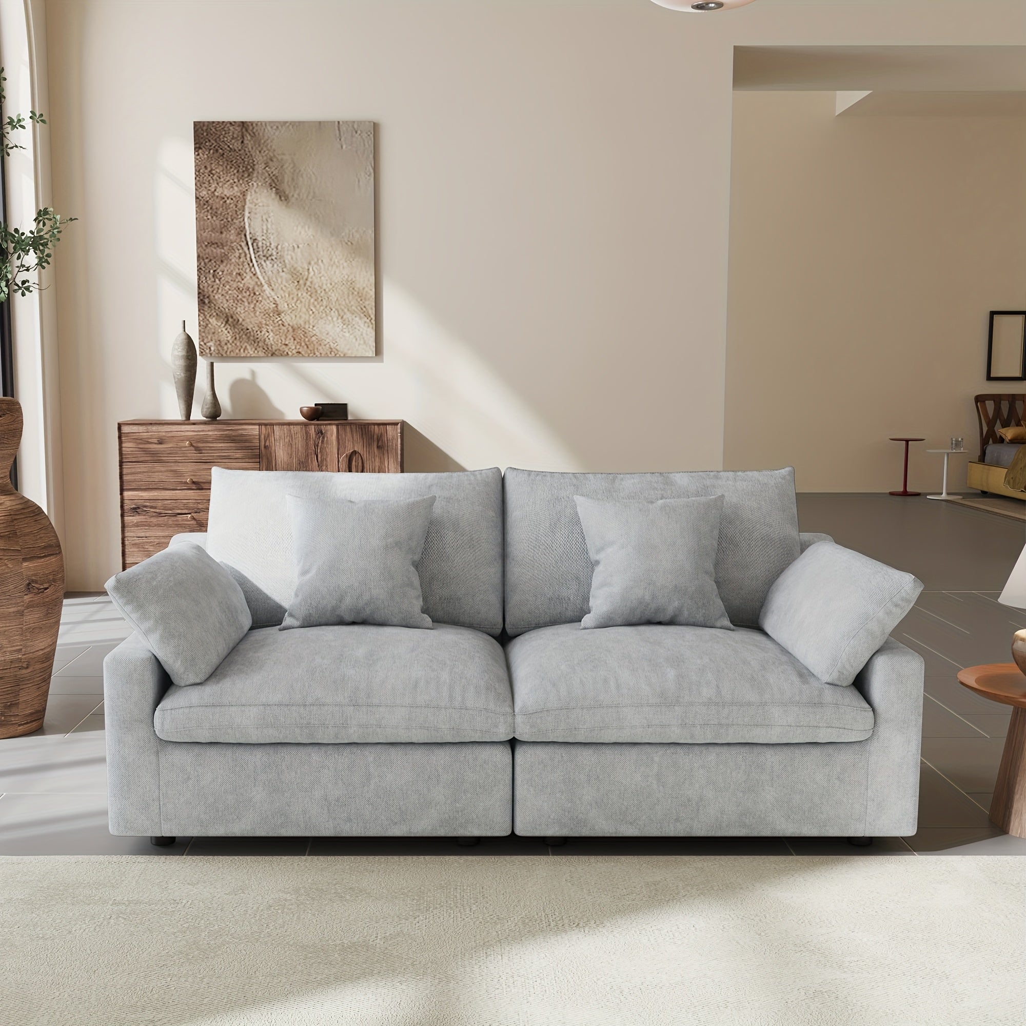 Modern Minimalist Modular Sofa Modern Minimalist Modular Sofa - 82.68\